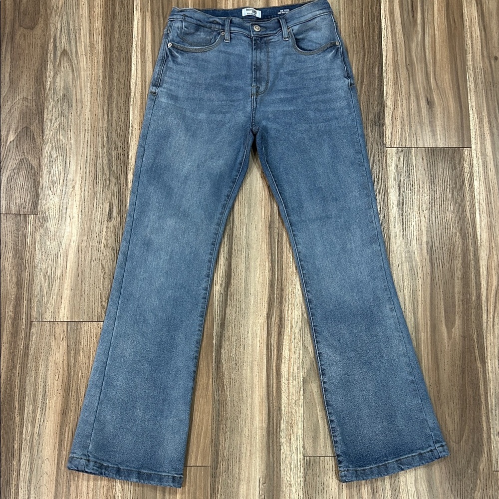 Kensie Blue High Rise Bootcut Women's Jeans